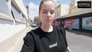 A guy fucked me in El Arenal, Mallorca; the maid interrupted, but he kept going