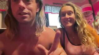 Hot girl fucks with boyfriend at the lake in Michigan