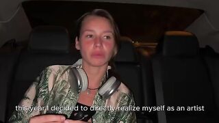 A talented Russian artist made her porn debut, showcasing her incredible skills