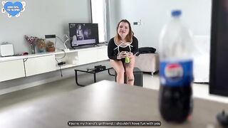 The friend's sweet but slutty girl asked for my dick, it was a betrayal