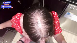The man doubted the orgasm, but the girl showed her skills