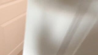 Spying on a hot goth step sister with big natural tits is irresistible