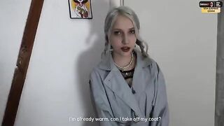 A random girl frightened me, but it turned out to be a nymphomaniac