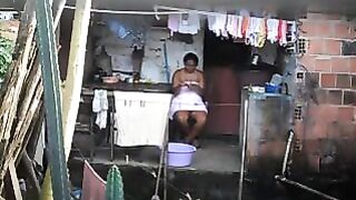 A black woman did not know about the hidden mobile phone camera