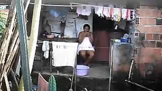 A black woman did not know about the hidden mobile phone camera