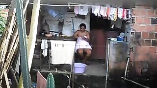 A black woman did not know about the hidden mobile phone camera