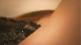 The student in Corse masturbating with pantyhose and stockings