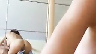 A couple enjoys private moments with passionate and excellent blowjob skills