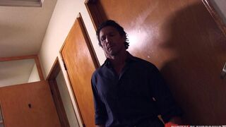 Woman has sex in the bar, and it's not her first time to do so
