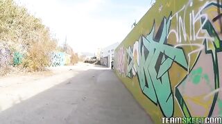 A man has sex with a passer-by on the street