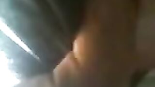 The guy pressed against the ass of a girl on the bus, and she liked it