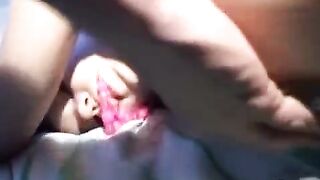 Russian student is having fun with her boyfriend