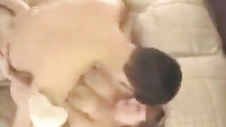 The mom got drunk and fucked with her son in this hot video
