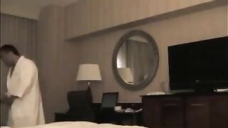 He brought a whore to the hotel and began to undress her