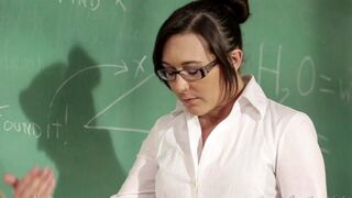 The student is having problems with a subject, so the teacher offers extra help