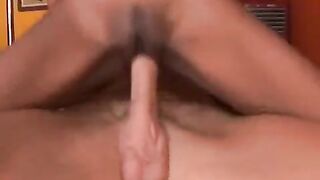 Skinny black teen gets her tight pussy stuffed with BBC