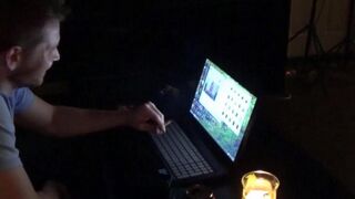 A wife got so horny after watching a porn and attacked her husband