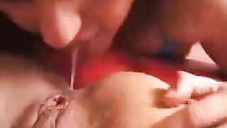 Two charming girls in anal cowgirl position will make you beg for more