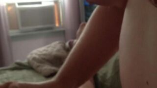 She was sleeping, I had to shake her by the shoulders to wake her up