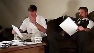 A real incest - his brother pushed his sister's legs in the vagina