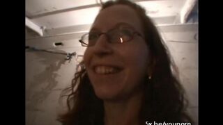 A hot girl is fucking with two gay guys