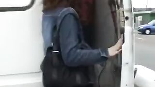A hot girl is fucking with two gay guys