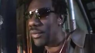Thick black guy enjoys anal sex with his huge dick