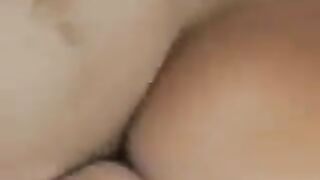 A young guy has sex with a girl in the barn