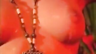 Peeping at porn star who is having fun at home