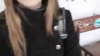 Babe was taken by a cunning pick-up guy at the bus stop