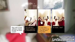 Bad Santa with big dick fucks naughty girls who suck his cock