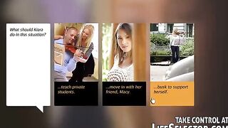 Young girl removed cool cum after sex