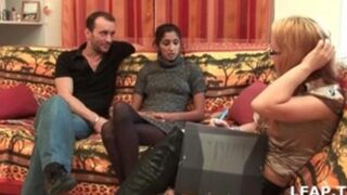 The dress code of the girl was too frank. They wanted sex from her