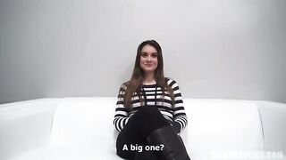 Czech girl came to casting for an agent and had sex with him