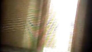 A hidden camera secretly captures scenes in the fitness club
