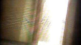 A hidden camera secretly captures scenes in the fitness club