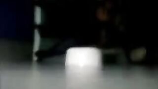 The camera in the toilet caught some daring action