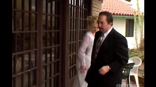 Bride makes love with another guy right in front of husband