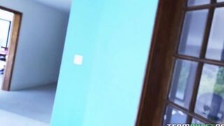 Alexia Gold made a black guy a stunning blowjob