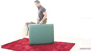 The masseur got a bit too close to the client