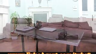 An interview with a girl on the casting couch ends with sex