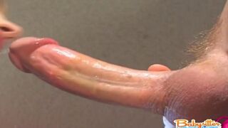 The divorced woman fucked in anal by a supermarket cashier for money