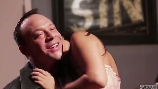Girl caught with another guy, so I had to fuck her