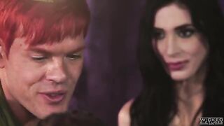 Peter Pan fucked two hot mermaids in a steamy FFM