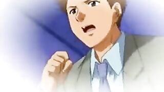 Hentai about peeping at how the girl masturbates to orgasm by herself