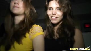 A hot girl is fucking in the club, showcasing her wild side