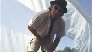 Nature sex journey with a guy who doesn’t mind fucking around