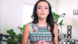 A young cute girl is having fun and getting fucked hard