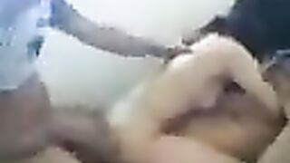 Two members fucked a young Asian who had sex for the first time