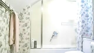 A secret camera in the toilet caught a steamy moment that was just right